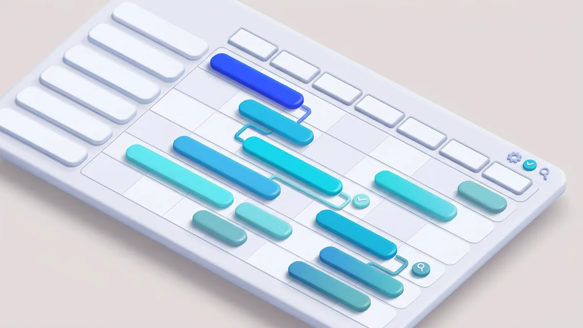 Cómo crear un diagrama de Gantt en Excel