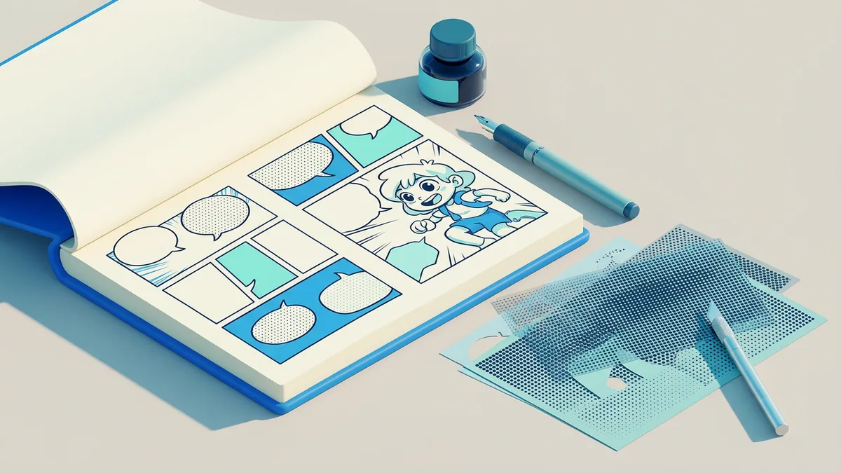 Cómo crear un manga